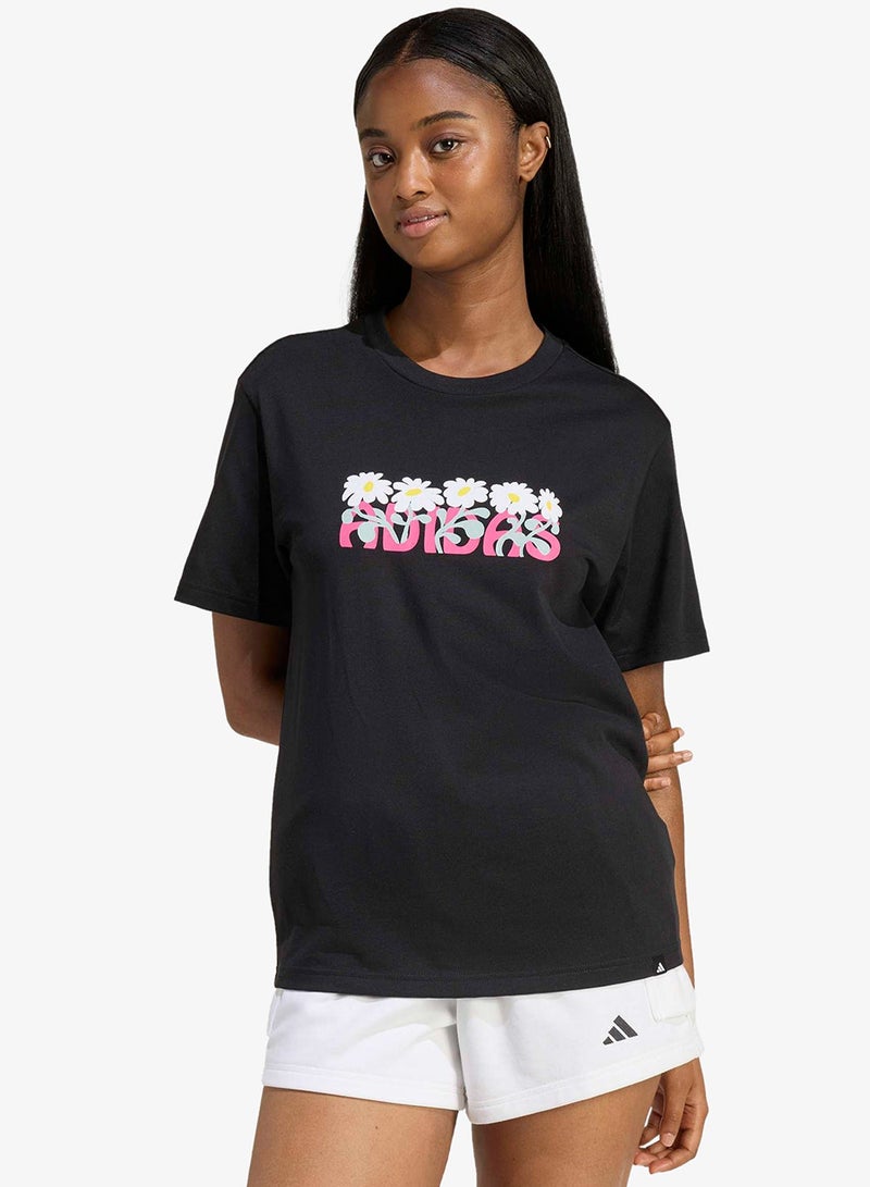 اديداس تيشيرت برسومات ناعمة - Image 1